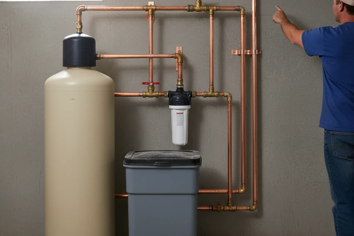 Whole-house water treatment system installed in West Hurley